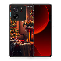 Thumbnail for Θήκη Xiaomi 13T Home For Christmas από τη Smartfits με σχέδιο στο πίσω μέρος και μαύρο περίβλημα | Xiaomi 13T Home For Christmas case with colorful back and black bezels