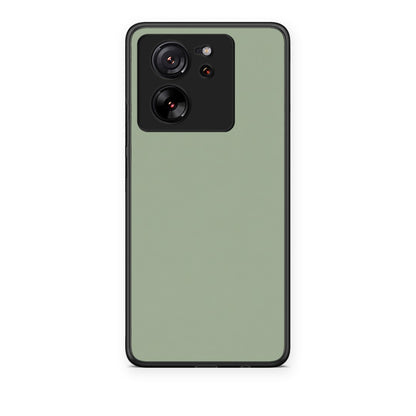 Θήκη Xiaomi 13T Sage Green από τη Smartfits με σχέδιο στο πίσω μέρος και μαύρο περίβλημα | Xiaomi 13T Sage Green case with colorful back and black bezels