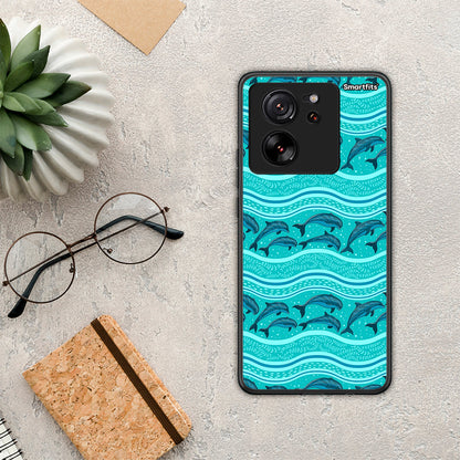 Swimming Dolphins - Xiaomi 13T θήκη