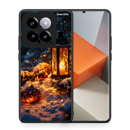 Θήκη Xiaomi 14 5G Christmas Ornaments από τη Smartfits με σχέδιο στο πίσω μέρος και μαύρο περίβλημα | Xiaomi 14 5G Christmas Ornaments case with colorful back and black bezels