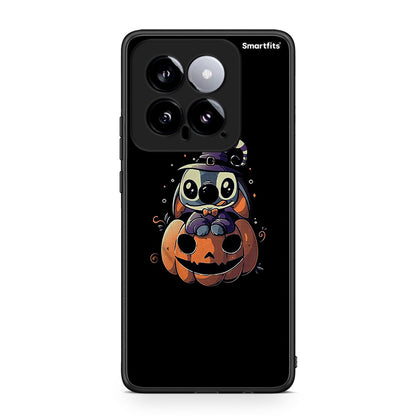 Xiaomi 14 5G Halloween Stitch θήκη από τη Smartfits με σχέδιο στο πίσω μέρος και μαύρο περίβλημα | Smartphone case with colorful back and black bezels by Smartfits