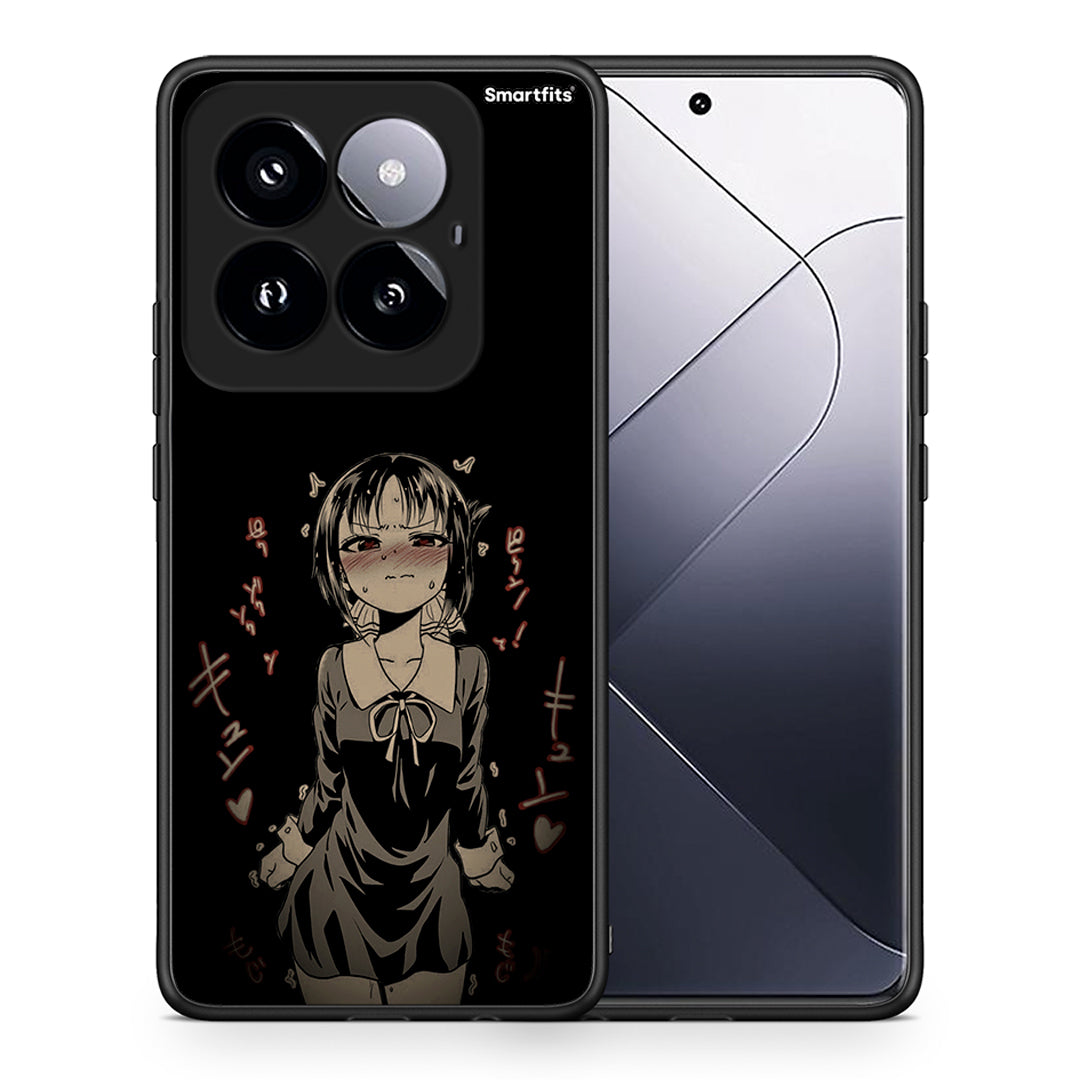 Θήκη Xiaomi 14 Pro 5G Anime Girl από τη Smartfits με σχέδιο στο πίσω μέρος και μαύρο περίβλημα | Xiaomi 14 Pro 5G Anime Girl case with colorful back and black bezels