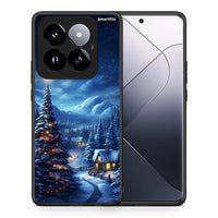 Thumbnail for Θήκη Xiaomi 14 Pro 5G Christmas Scenery από τη Smartfits με σχέδιο στο πίσω μέρος και μαύρο περίβλημα | Xiaomi 14 Pro 5G Christmas Scenery case with colorful back and black bezels