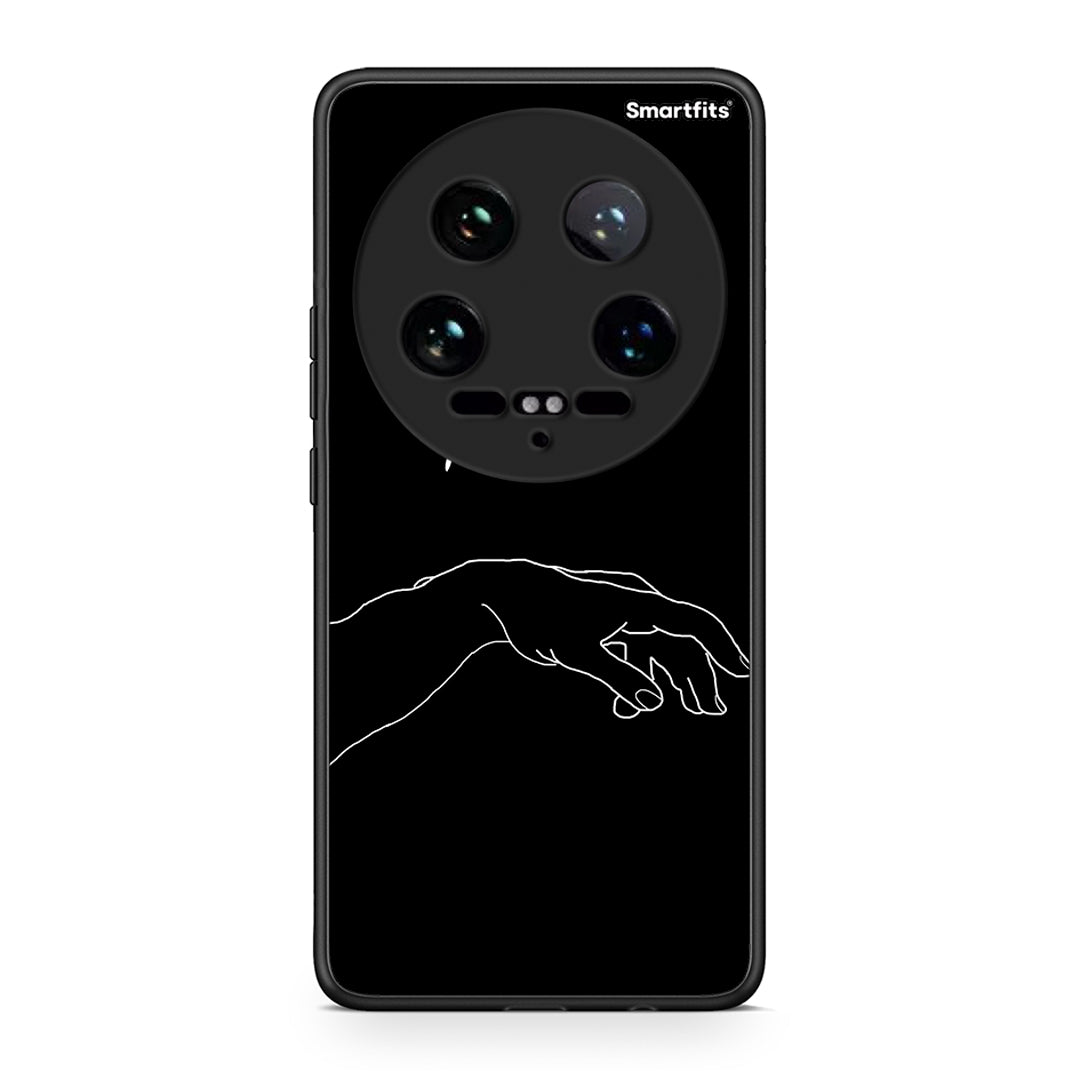 Xiaomi 14 Ultra Aeshetic Love 1 Θήκη Αγίου Βαλεντίνου από τη Smartfits με σχέδιο στο πίσω μέρος και μαύρο περίβλημα | Smartphone case with colorful back and black bezels by Smartfits