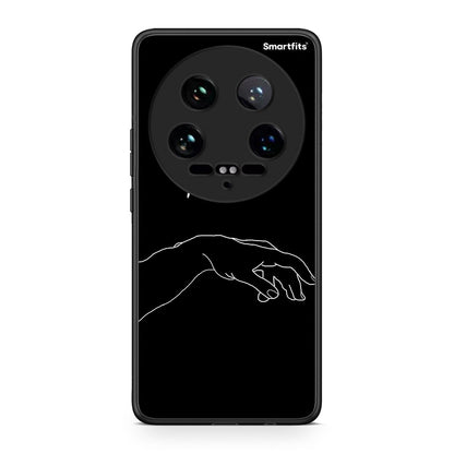 Xiaomi 14 Ultra Aeshetic Love 1 Θήκη Αγίου Βαλεντίνου από τη Smartfits με σχέδιο στο πίσω μέρος και μαύρο περίβλημα | Smartphone case with colorful back and black bezels by Smartfits