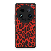 Thumbnail for 4 - Xiaomi 14 Ultra Red Leopard Animal case, cover, bumper