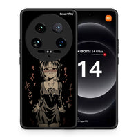 Thumbnail for Θήκη Xiaomi 14 Ultra Anime Girl από τη Smartfits με σχέδιο στο πίσω μέρος και μαύρο περίβλημα | Xiaomi 14 Ultra Anime Girl case with colorful back and black bezels