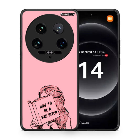 Θήκη Xiaomi 14 Ultra Bad Bitch από τη Smartfits με σχέδιο στο πίσω μέρος και μαύρο περίβλημα | Xiaomi 14 Ultra Bad Bitch case with colorful back and black bezels