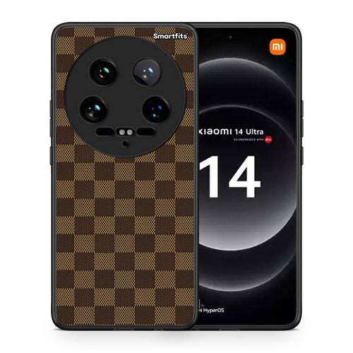 Θήκη Xiaomi 14 Ultra Glamour Designer από τη Smartfits με σχέδιο στο πίσω μέρος και μαύρο περίβλημα | Xiaomi 14 Ultra Glamour Designer case with colorful back and black bezels