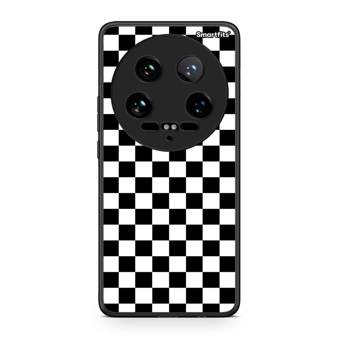 4 - Xiaomi 14 Ultra Squares Geometric case, cover, bumper