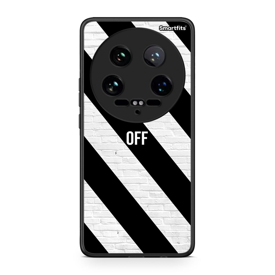 Xiaomi 14 Ultra Get Off θήκη από τη Smartfits με σχέδιο στο πίσω μέρος και μαύρο περίβλημα | Smartphone case with colorful back and black bezels by Smartfits