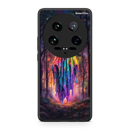 Xiaomi 14 Ultra Halloween Ghost θήκη από τη Smartfits με σχέδιο στο πίσω μέρος και μαύρο περίβλημα | Smartphone case with colorful back and black bezels by Smartfits