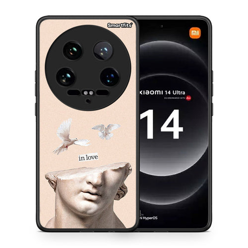 Θήκη Xiaomi 14 Ultra In Love από τη Smartfits με σχέδιο στο πίσω μέρος και μαύρο περίβλημα | Xiaomi 14 Ultra In Love case with colorful back and black bezels