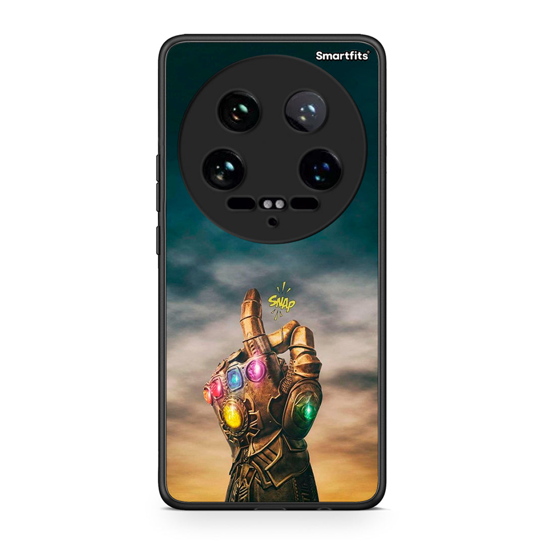 Xiaomi 14 Ultra Infinity Snap θήκη από τη Smartfits με σχέδιο στο πίσω μέρος και μαύρο περίβλημα | Smartphone case with colorful back and black bezels by Smartfits