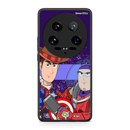 Xiaomi 14 Ultra Infinity Story θήκη από τη Smartfits με σχέδιο στο πίσω μέρος και μαύρο περίβλημα | Smartphone case with colorful back and black bezels by Smartfits