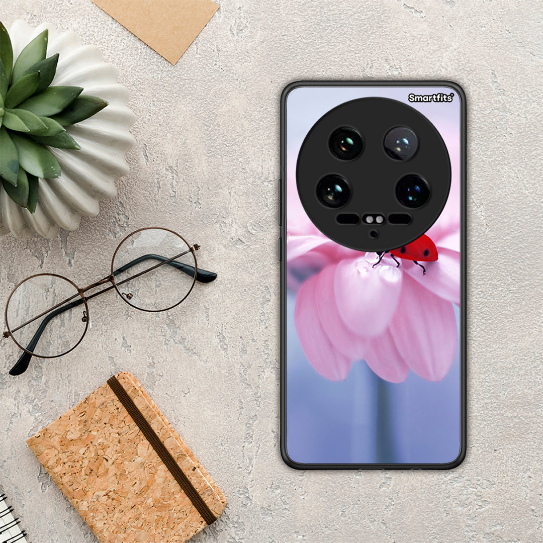 Ladybug Flower - Xiaomi 14 Ultra θήκη