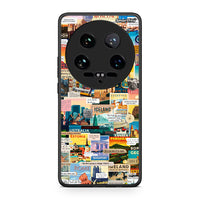 Thumbnail for Xiaomi 14 Ultra Live To Travel θήκη από τη Smartfits με σχέδιο στο πίσω μέρος και μαύρο περίβλημα | Smartphone case with colorful back and black bezels by Smartfits