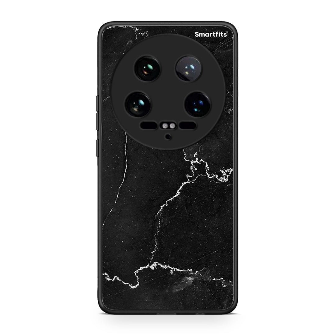 Xiaomi 14 Ultra Marble Black θήκη από τη Smartfits με σχέδιο στο πίσω μέρος και μαύρο περίβλημα | Smartphone case with colorful back and black bezels by Smartfits