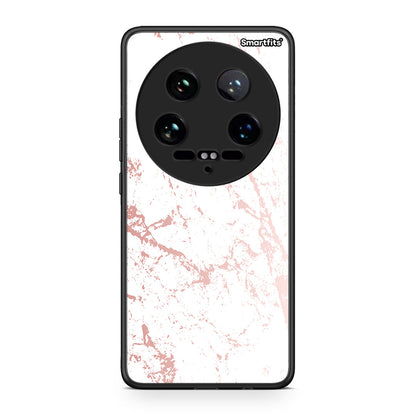 116 - Xiaomi 14 Ultra Pink Splash Marble case, cover, bumper