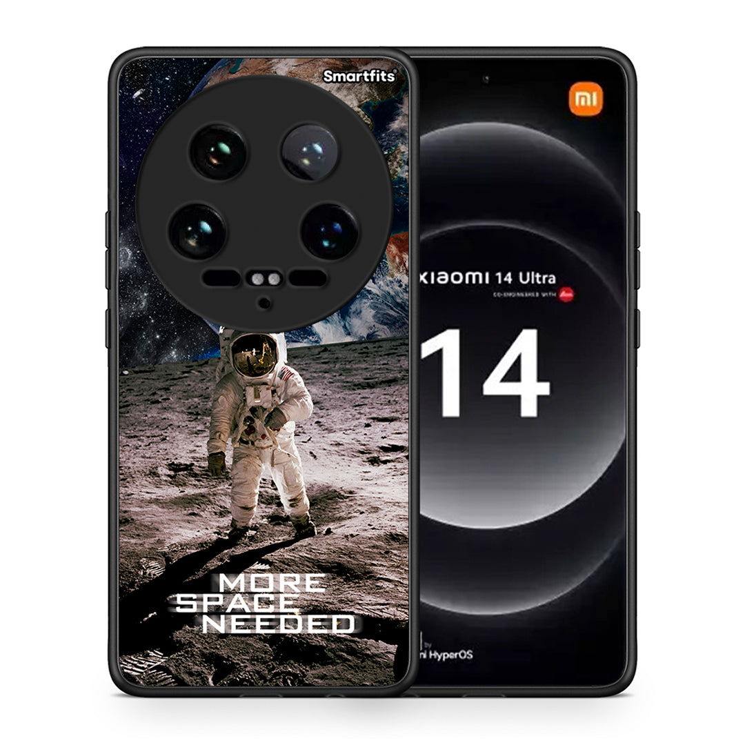Θήκη Xiaomi 14 Ultra More Space από τη Smartfits με σχέδιο στο πίσω μέρος και μαύρο περίβλημα | Xiaomi 14 Ultra More Space case with colorful back and black bezels