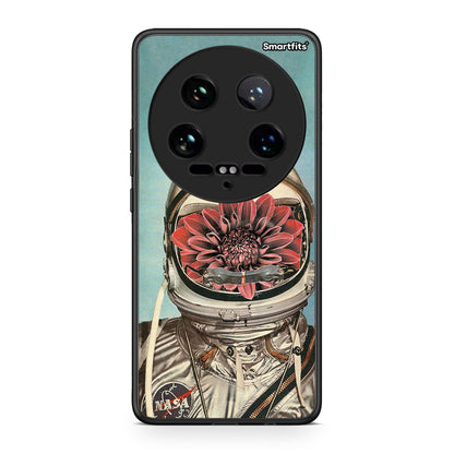 Xiaomi 14 Ultra Nasa Bloom θήκη από τη Smartfits με σχέδιο στο πίσω μέρος και μαύρο περίβλημα | Smartphone case with colorful back and black bezels by Smartfits
