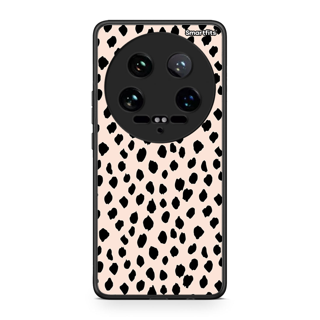 Xiaomi 14 Ultra New Polka Dots θήκη από τη Smartfits με σχέδιο στο πίσω μέρος και μαύρο περίβλημα | Smartphone case with colorful back and black bezels by Smartfits