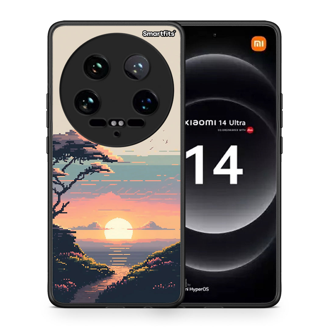 Pixel Sunset - Xiaomi 14 Ultra θήκη
