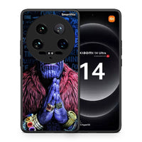 Thumbnail for Θήκη Xiaomi 14 Ultra Thanos PopArt από τη Smartfits με σχέδιο στο πίσω μέρος και μαύρο περίβλημα | Xiaomi 14 Ultra Thanos PopArt case with colorful back and black bezels