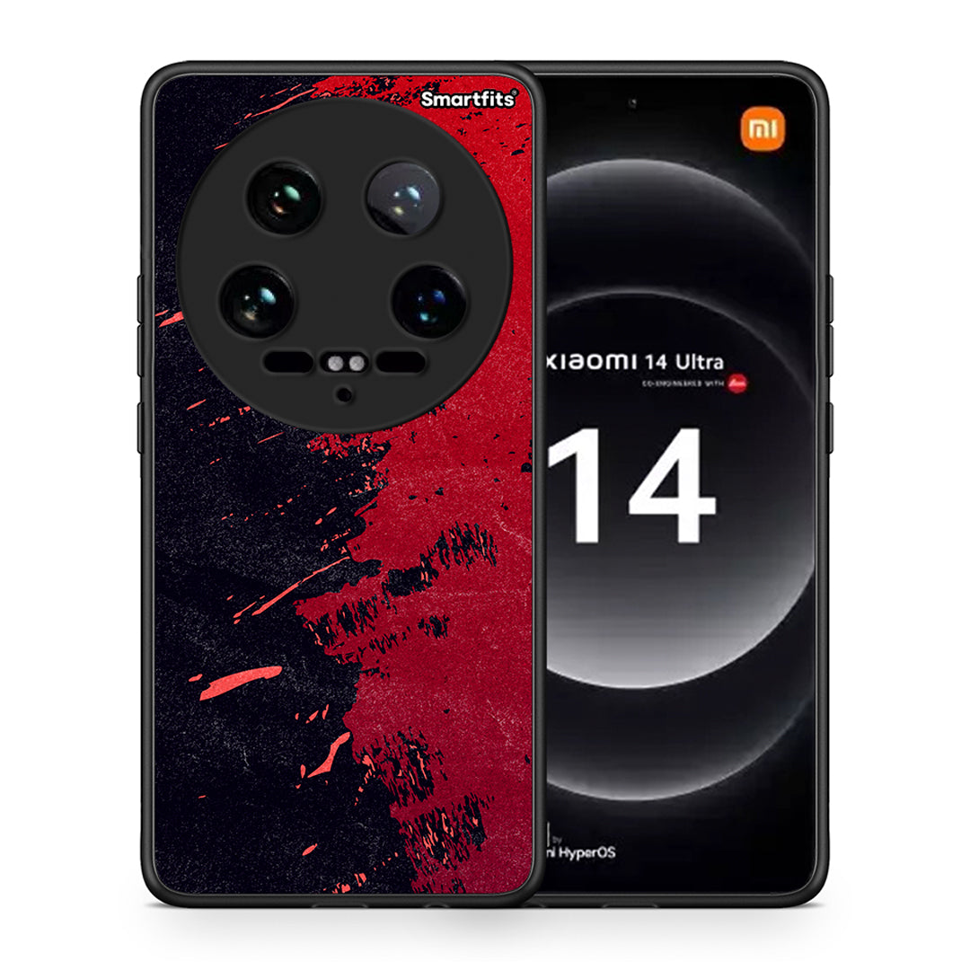 Red Paint - Xiaomi 14 Ultra θήκη