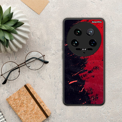 Red Paint - Xiaomi 14 Ultra θήκη