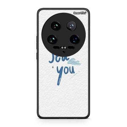 Xiaomi 14 Ultra Sea You Θήκη από τη Smartfits με σχέδιο στο πίσω μέρος και μαύρο περίβλημα | Smartphone case with colorful back and black bezels by Smartfits