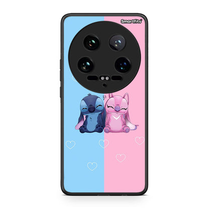 Xiaomi 14 Ultra Stitch And Angel θήκη από τη Smartfits με σχέδιο στο πίσω μέρος και μαύρο περίβλημα | Smartphone case with colorful back and black bezels by Smartfits