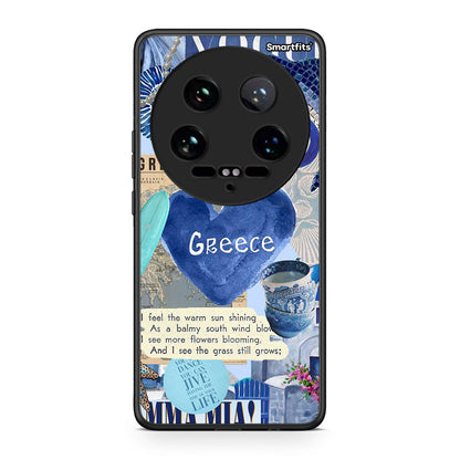 Xiaomi 14 Ultra Summer In Greece Θήκη από τη Smartfits με σχέδιο στο πίσω μέρος και μαύρο περίβλημα | Smartphone case with colorful back and black bezels by Smartfits