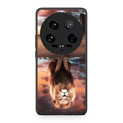 Xiaomi 14 Ultra Sunset Dreams Θήκη Αγίου Βαλεντίνου από τη Smartfits με σχέδιο στο πίσω μέρος και μαύρο περίβλημα | Smartphone case with colorful back and black bezels by Smartfits