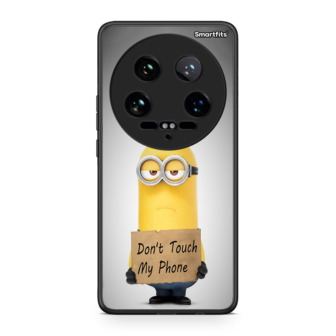 4 - Xiaomi 14 Ultra Minion Text case, cover, bumper
