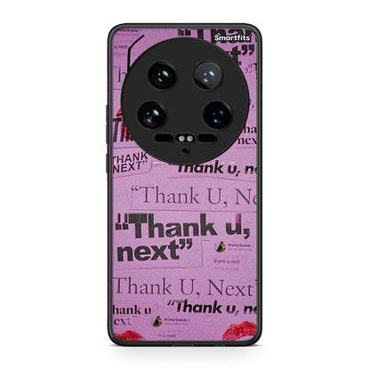 Xiaomi 14 Ultra Thank You Next Θήκη Αγίου Βαλεντίνου από τη Smartfits με σχέδιο στο πίσω μέρος και μαύρο περίβλημα | Smartphone case with colorful back and black bezels by Smartfits