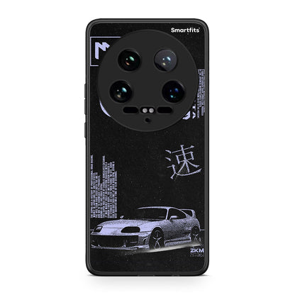 Xiaomi 14 Ultra Tokyo Drift Θήκη Αγίου Βαλεντίνου από τη Smartfits με σχέδιο στο πίσω μέρος και μαύρο περίβλημα | Smartphone case with colorful back and black bezels by Smartfits