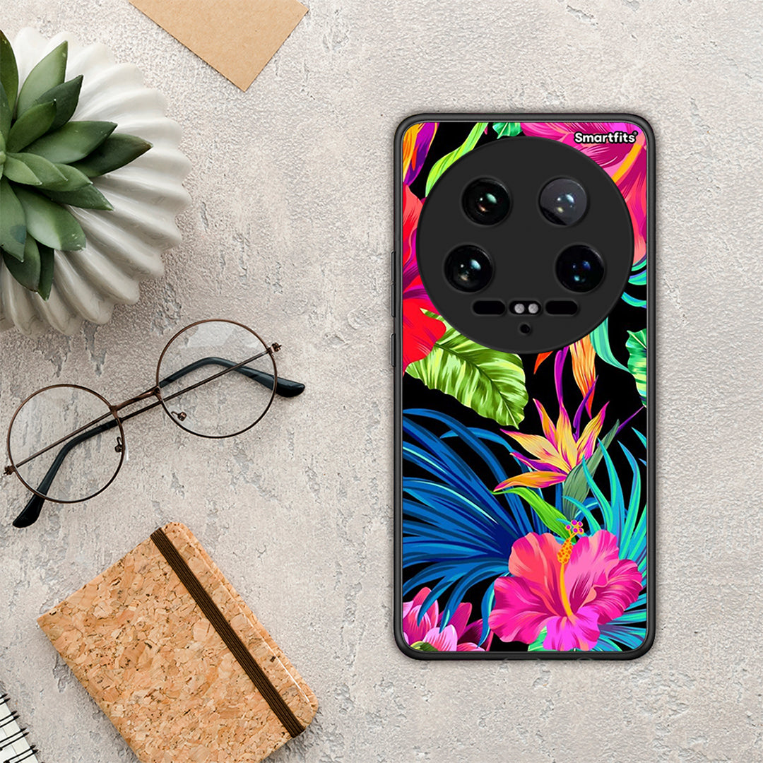 Tropical Flowers - Xiaomi 14 Ultra θήκη