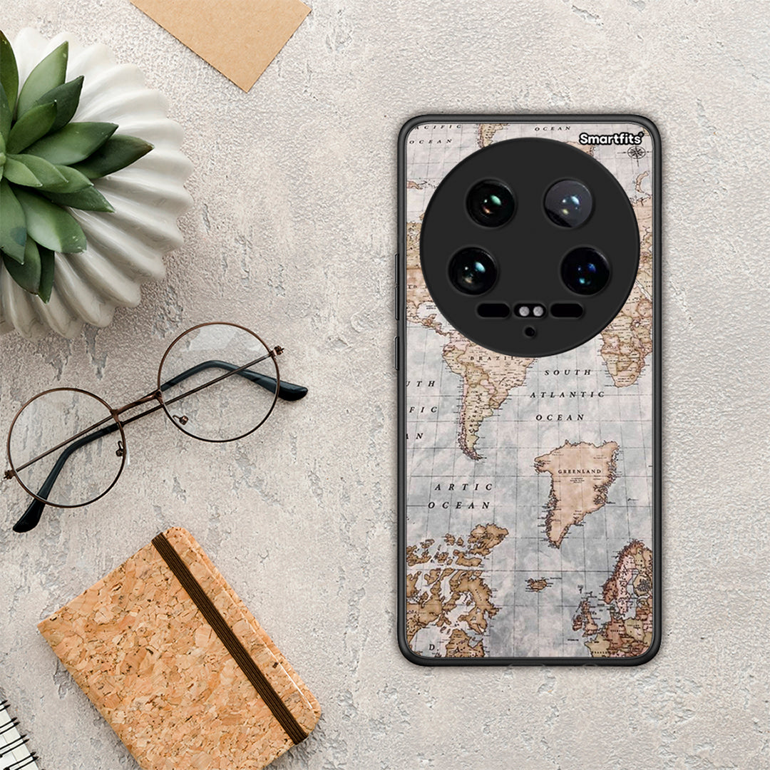 World Map - Xiaomi 14 Ultra θήκη