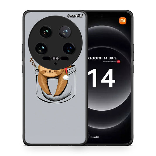 Θήκη Xiaomi 14 Ultra Xmas Zzzz από τη Smartfits με σχέδιο στο πίσω μέρος και μαύρο περίβλημα | Xiaomi 14 Ultra Xmas Zzzz case with colorful back and black bezels