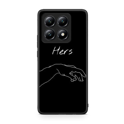 Xiaomi 14T Aeshetic Love 1 Θήκη Αγίου Βαλεντίνου από τη Smartfits με σχέδιο στο πίσω μέρος και μαύρο περίβλημα | Smartphone case with colorful back and black bezels by Smartfits