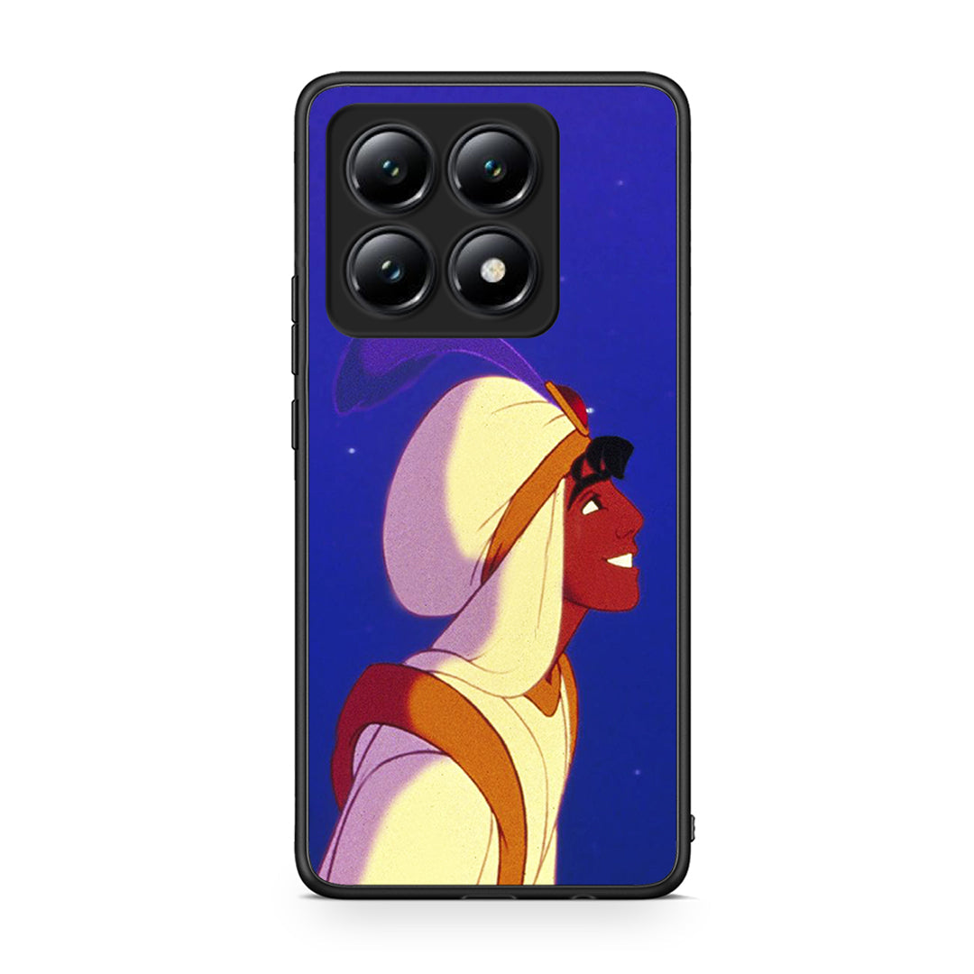 Xiaomi 14T Alladin And Jasmine Love 1 θήκη από τη Smartfits με σχέδιο στο πίσω μέρος και μαύρο περίβλημα | Smartphone case with colorful back and black bezels by Smartfits