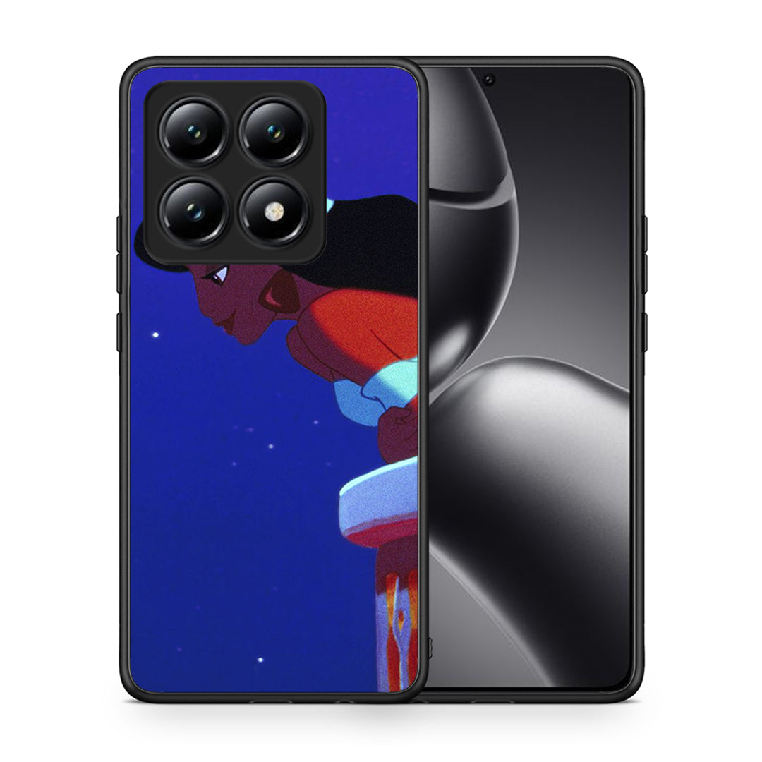 Θήκη Xiaomi 14T Alladin And Jasmine Love 2 από τη Smartfits με σχέδιο στο πίσω μέρος και μαύρο περίβλημα | Xiaomi 14T Alladin And Jasmine Love 2 case with colorful back and black bezels