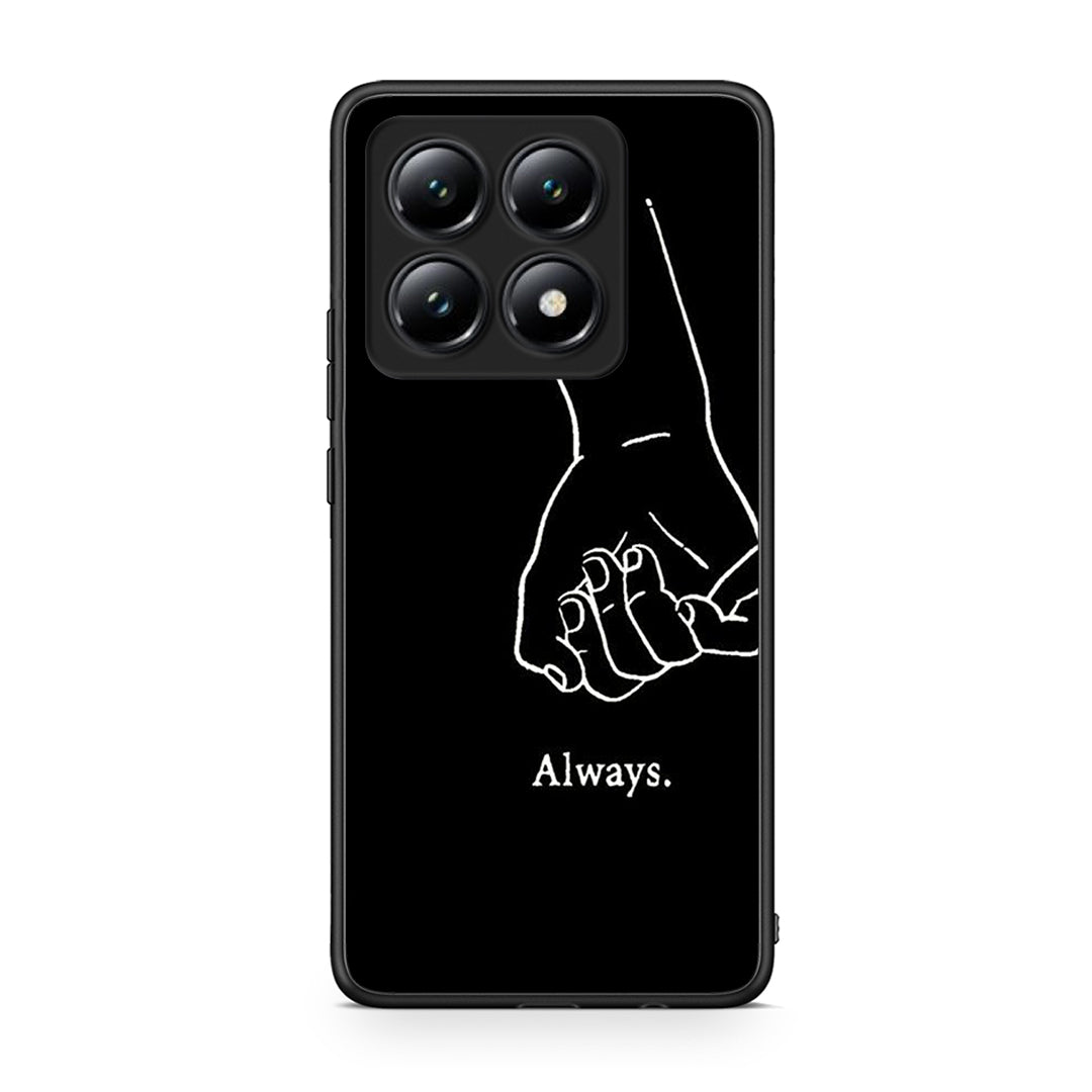 Xiaomi 14T Always & Forever 1 Θήκη Αγίου Βαλεντίνου από τη Smartfits με σχέδιο στο πίσω μέρος και μαύρο περίβλημα | Smartphone case with colorful back and black bezels by Smartfits