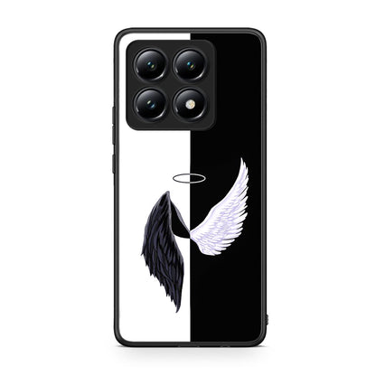 Xiaomi 14T Angels Demons θήκη από τη Smartfits με σχέδιο στο πίσω μέρος και μαύρο περίβλημα | Smartphone case with colorful back and black bezels by Smartfits