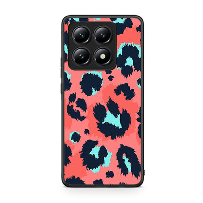 22 - Xiaomi 14T Pink Leopard Animal case, cover, bumper