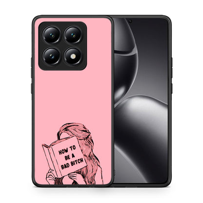 Θήκη Xiaomi 14T Bad Bitch από τη Smartfits με σχέδιο στο πίσω μέρος και μαύρο περίβλημα | Xiaomi 14T Bad Bitch case with colorful back and black bezels