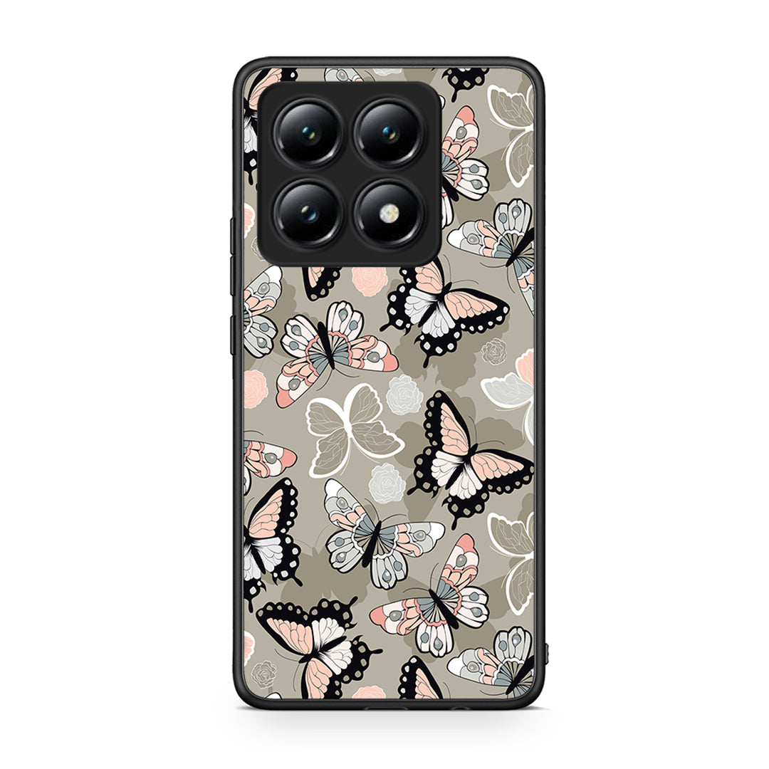 135 - Xiaomi 14T Butterflies Boho case, cover, bumper