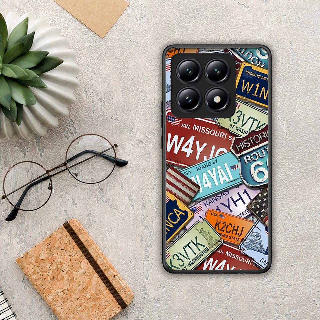 Car Plates - Xiaomi 14T θήκη