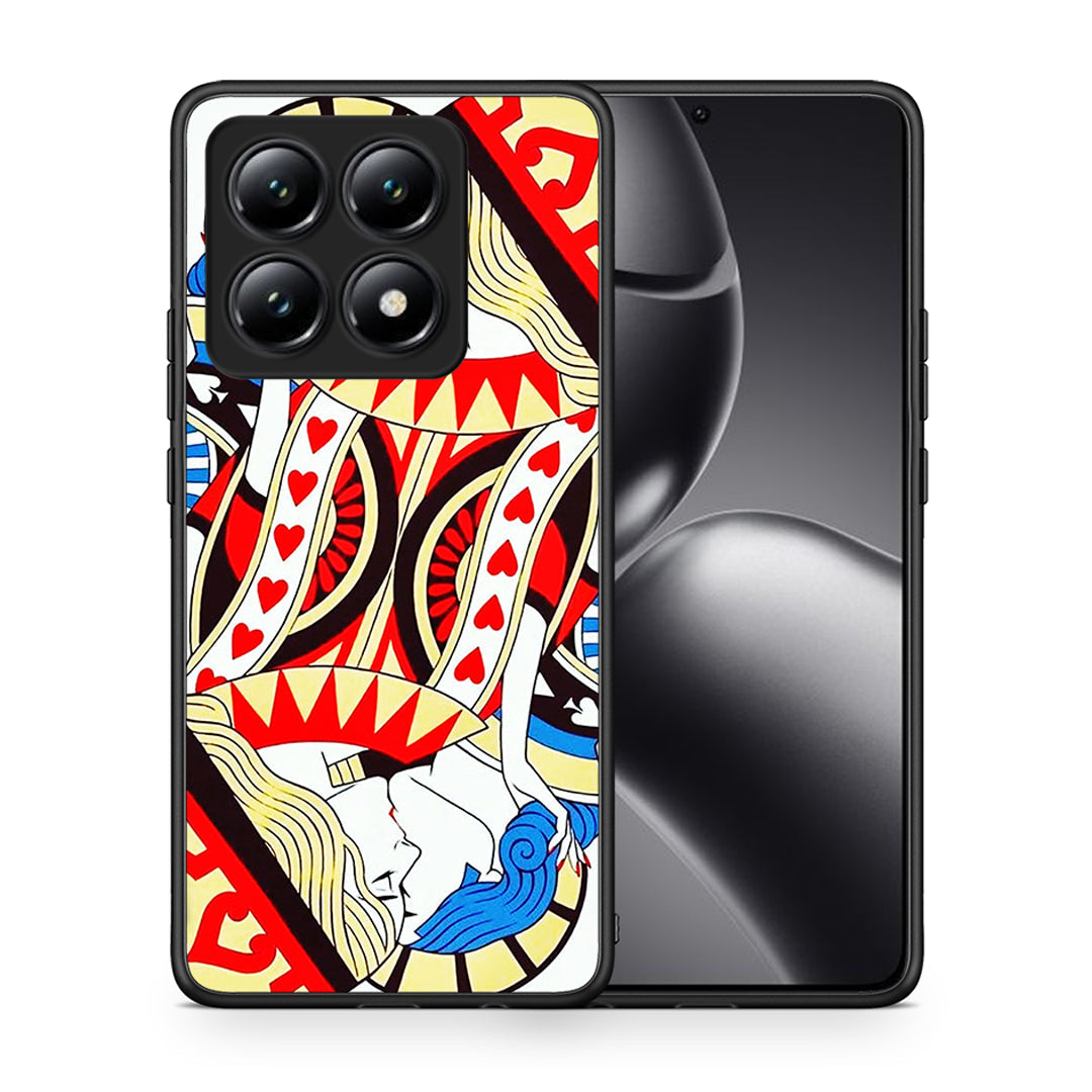 Θήκη Xiaomi 14T Card Love από τη Smartfits με σχέδιο στο πίσω μέρος και μαύρο περίβλημα | Xiaomi 14T Card Love case with colorful back and black bezels